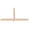 Ekena Millwork Eugene Smooth Timber Gable Bracket, Douglas Fir, 108"W x 68"H x 5 1/2"D x 5 1/2"F, 15/12 Pitch GBW108X68X0606EUG00SDF - alternate 5